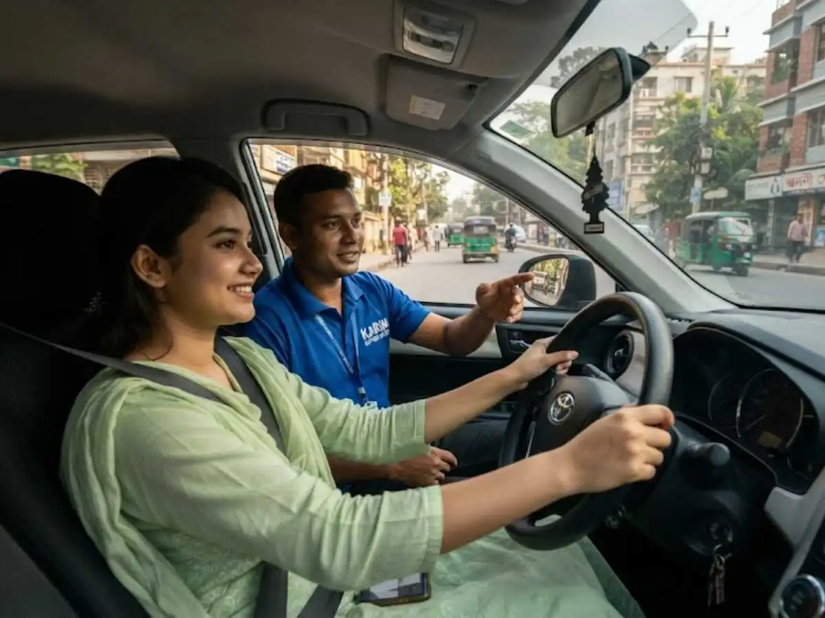Learning driving in Mirpur 2