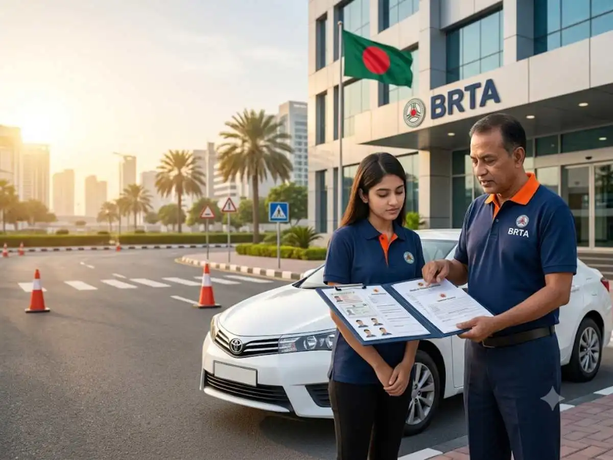 BRTA Driving Licence Guide Bangladesh Step by Step Application Process