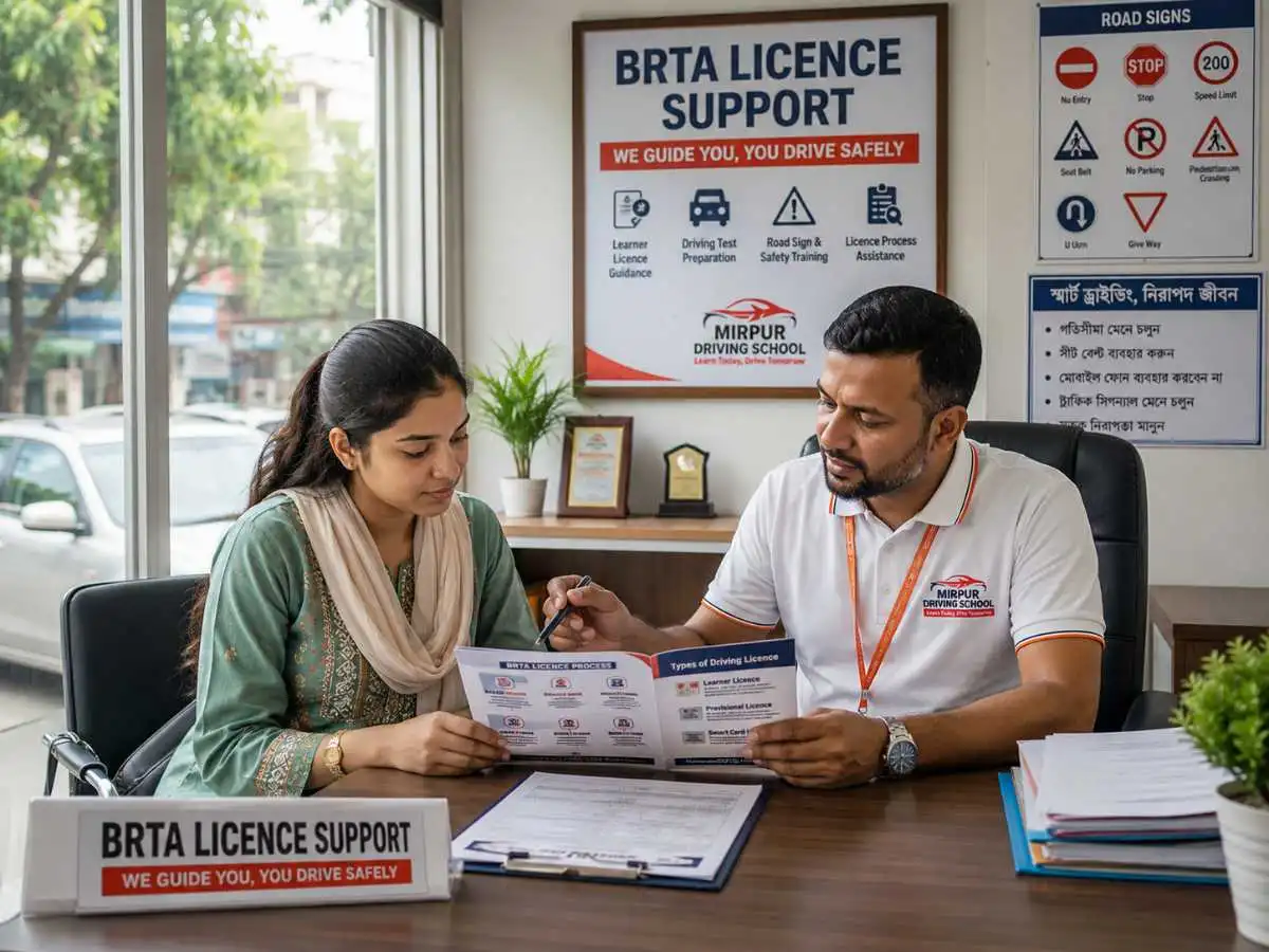 BRTA Driving Licence Assistance